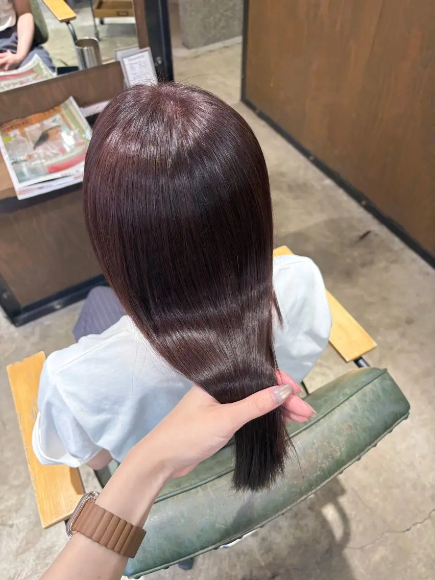 カット＋カラー＋縮毛矯正🪽の写真