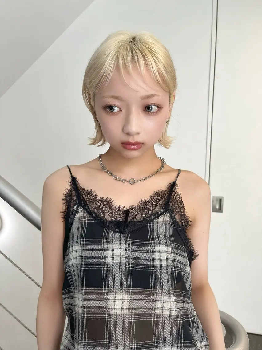ミディアム カラー 透明感カラー ヘアカラー ピンク系カラー💗 ヘアセット特化のヘアスタイル