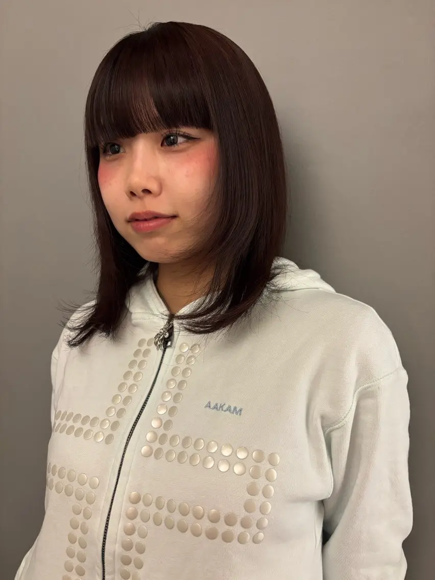 カラー ヘアカラー HACO+ MOE/モエのヘアスタイル