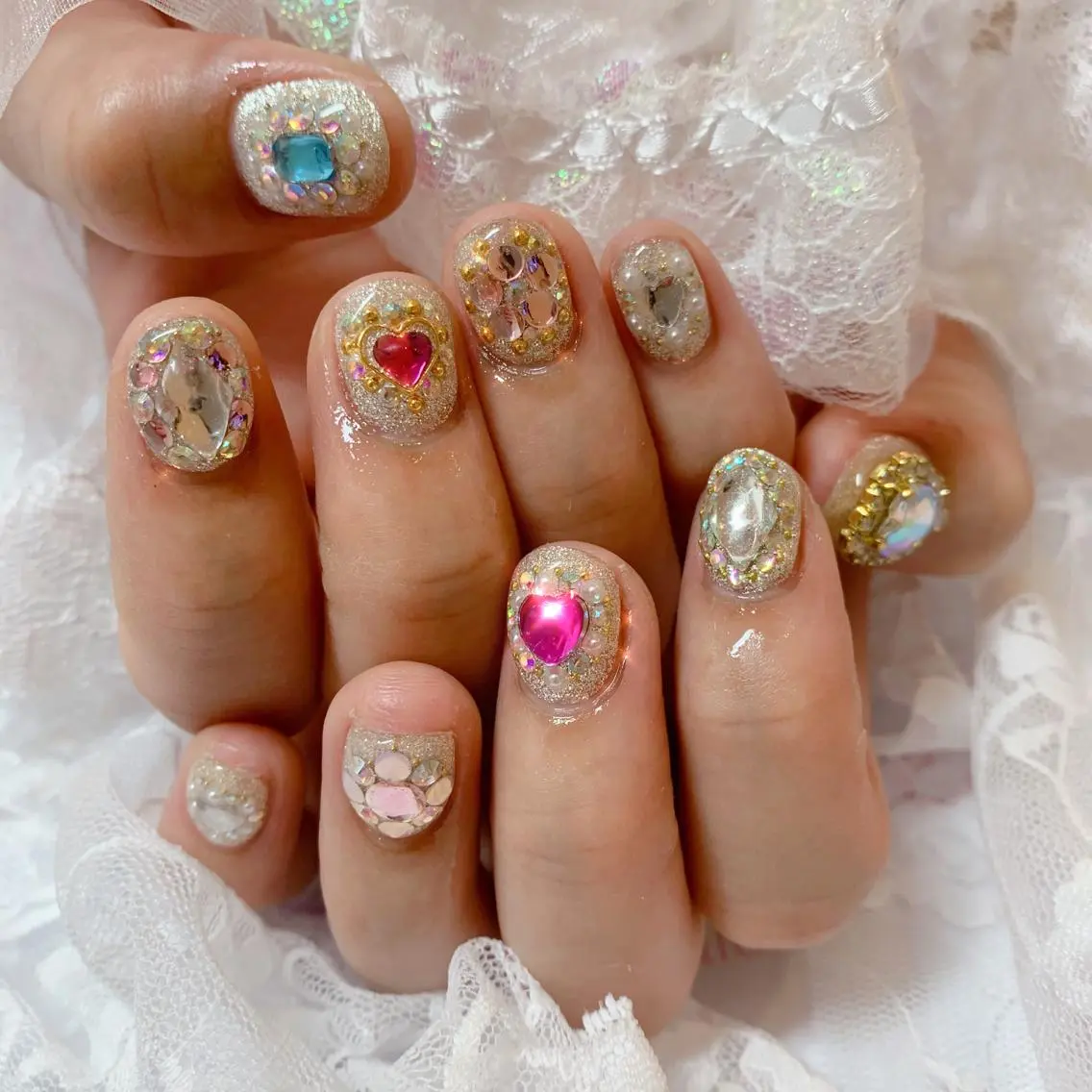 ネイル ハンドネイル La neige* yuki 🐩🌙のネイルデザイン