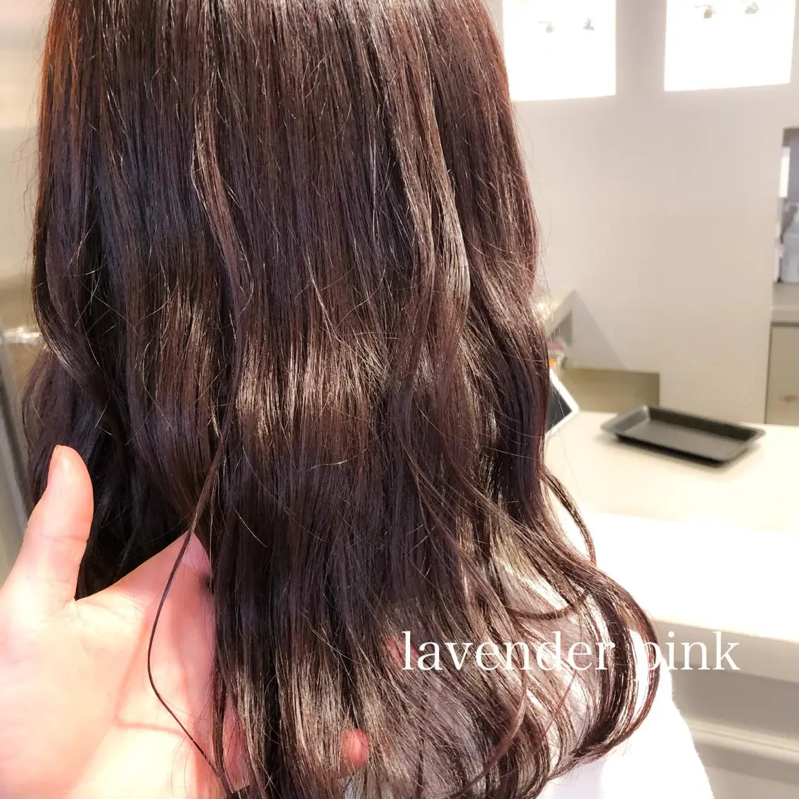 ロング カラー ヘアカラー トリートメント ハイトーン×レイヤー カットTAKUMIのヘアスタイル