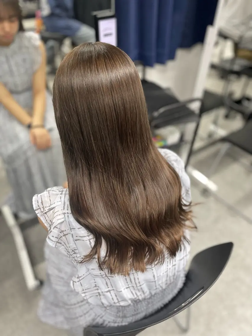 ロング カラー 🎀暖色/ラベンダー /paru🤍のヘアスタイル