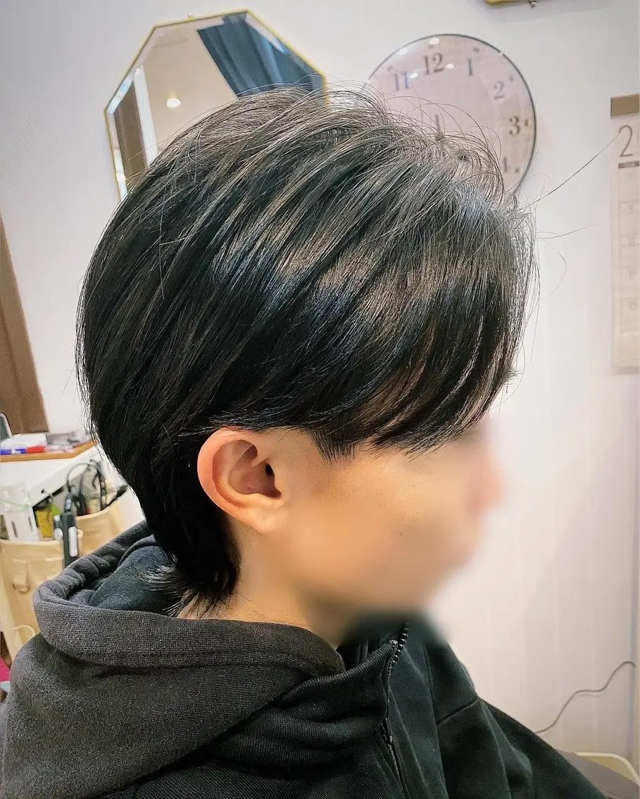メンズカットの写真