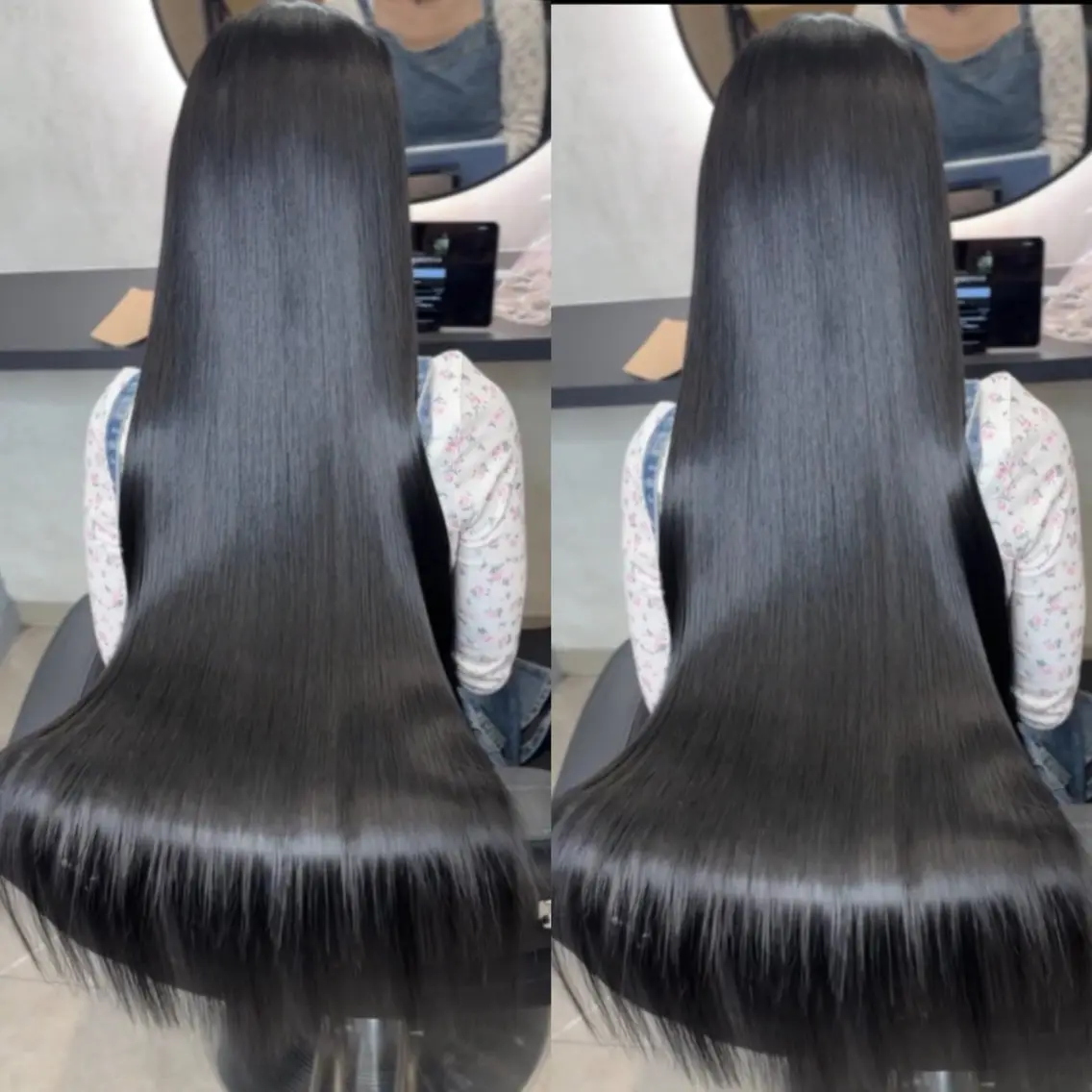 ✨本日的な美しさを求める方【プレミアム矯正】🌹カット＋premiumシナジー縮毛＋髪質改善トリートメント✨の写真