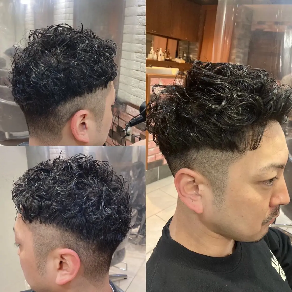 期間限定　35％OFF‼️⭐️（🚹メンズ限定）パーマ＋カット⭐️の写真