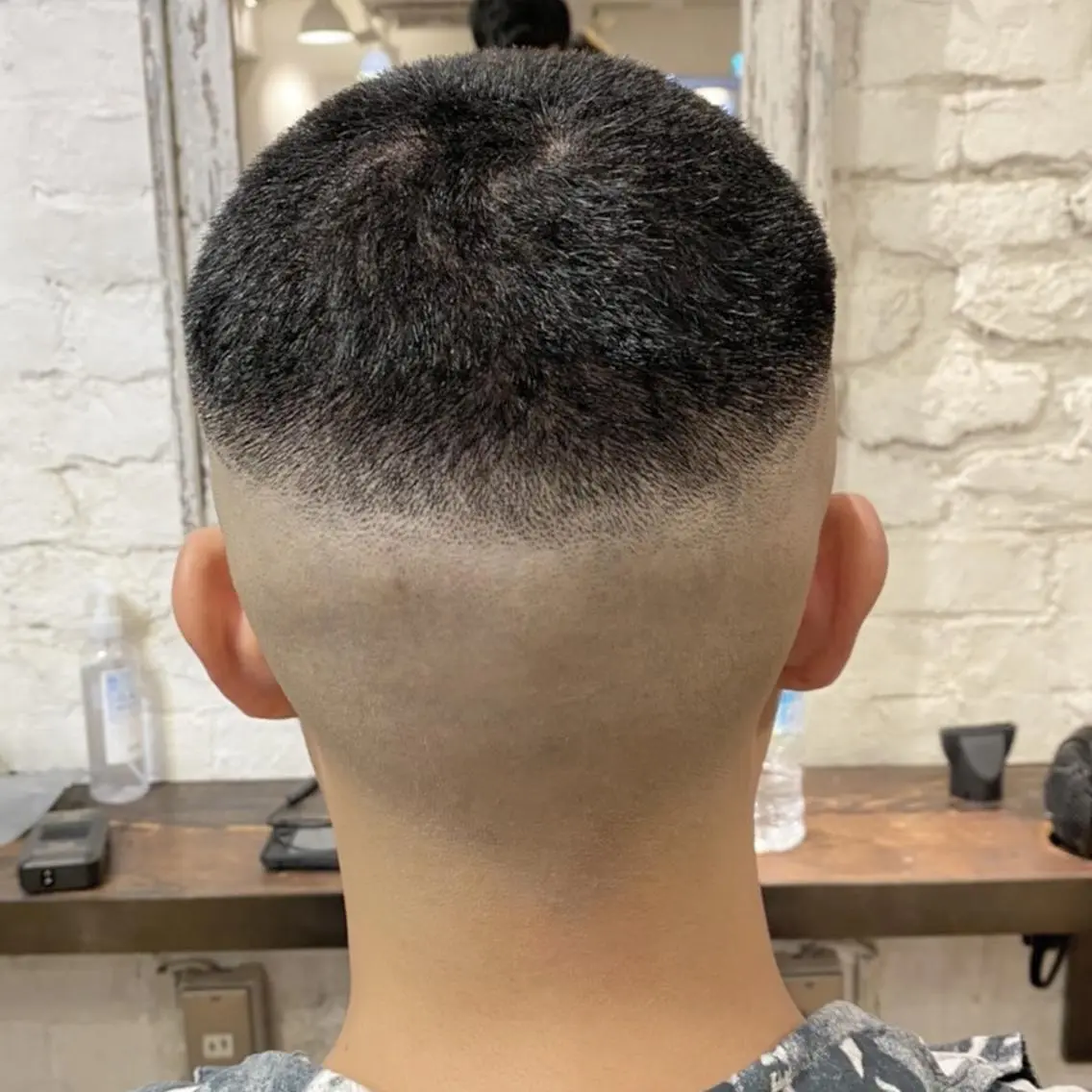 ショート メンズ カット メンズ/フェード/ バーバー/盛山大地のヘアスタイル