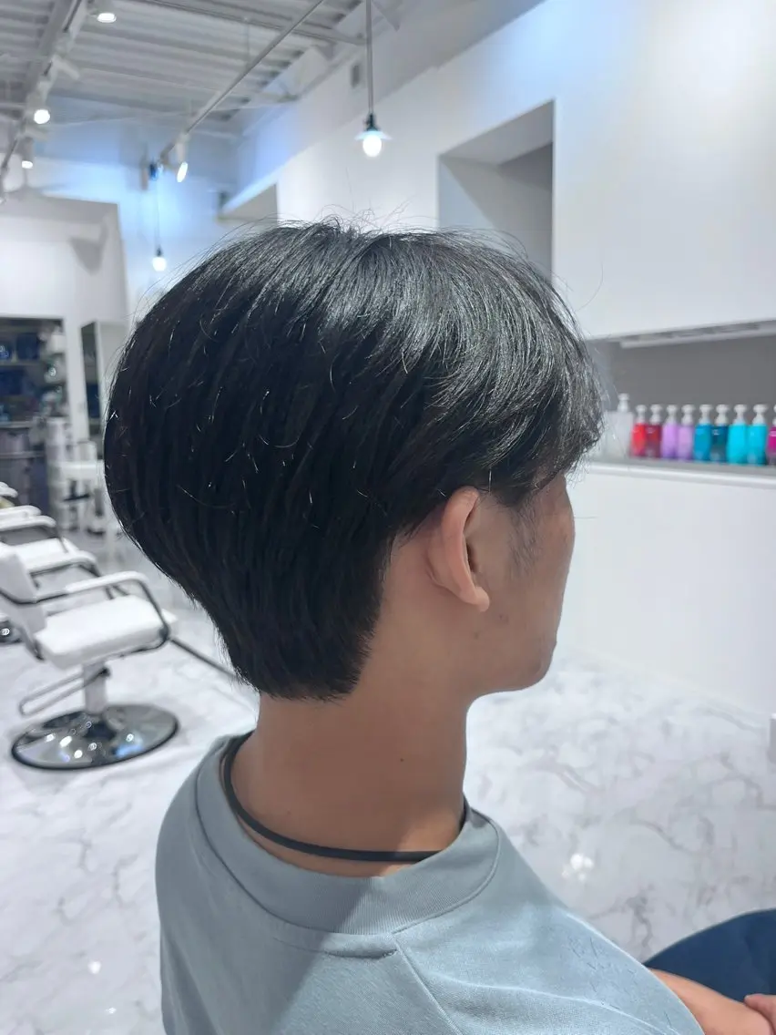 ショート メンズ 山本 留宇のヘアスタイル