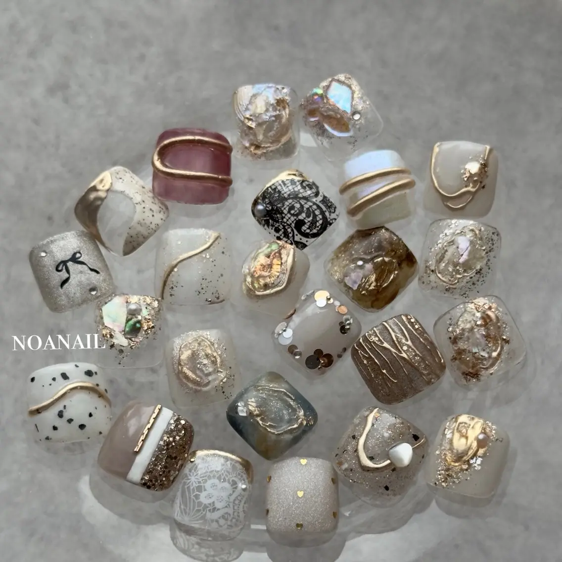 ネイル フットネイル Noa nailのネイルデザイン
