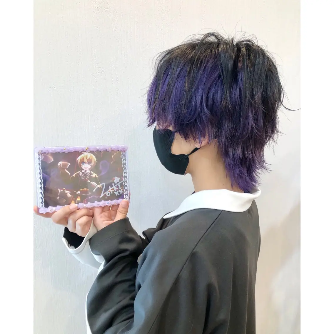 ショート カラー 推しカラー✨ オタク美容師ユウカのヘアスタイル