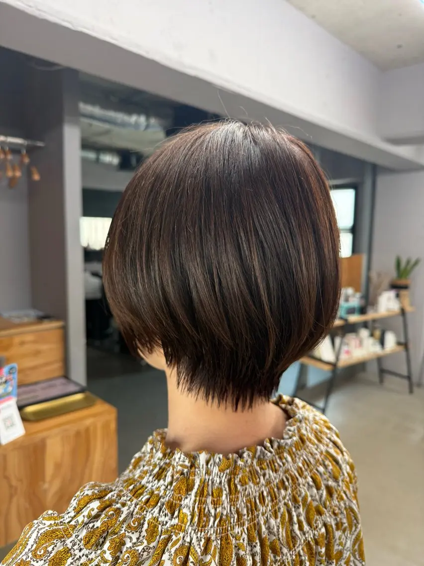 ショート 丸みショート ショートヘア 清水 遥香のヘアスタイル