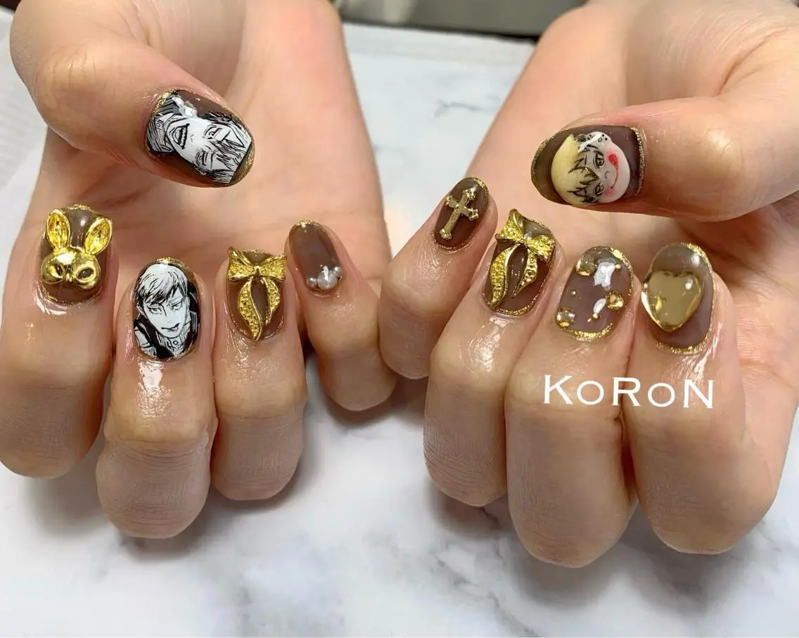 ネイル ハンドネイル 自宅サロン鎌倉 KORONのネイルデザイン