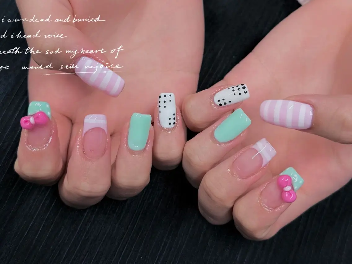 ネイル ハンドネイル 💜MIYA nail鶴見店のネイルデザイン