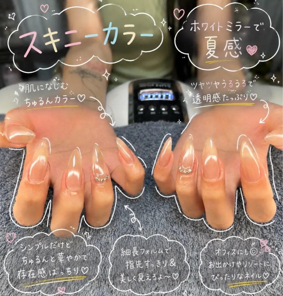 ネイル ハンドネイル フットネイル MHR nailのネイルデザイン