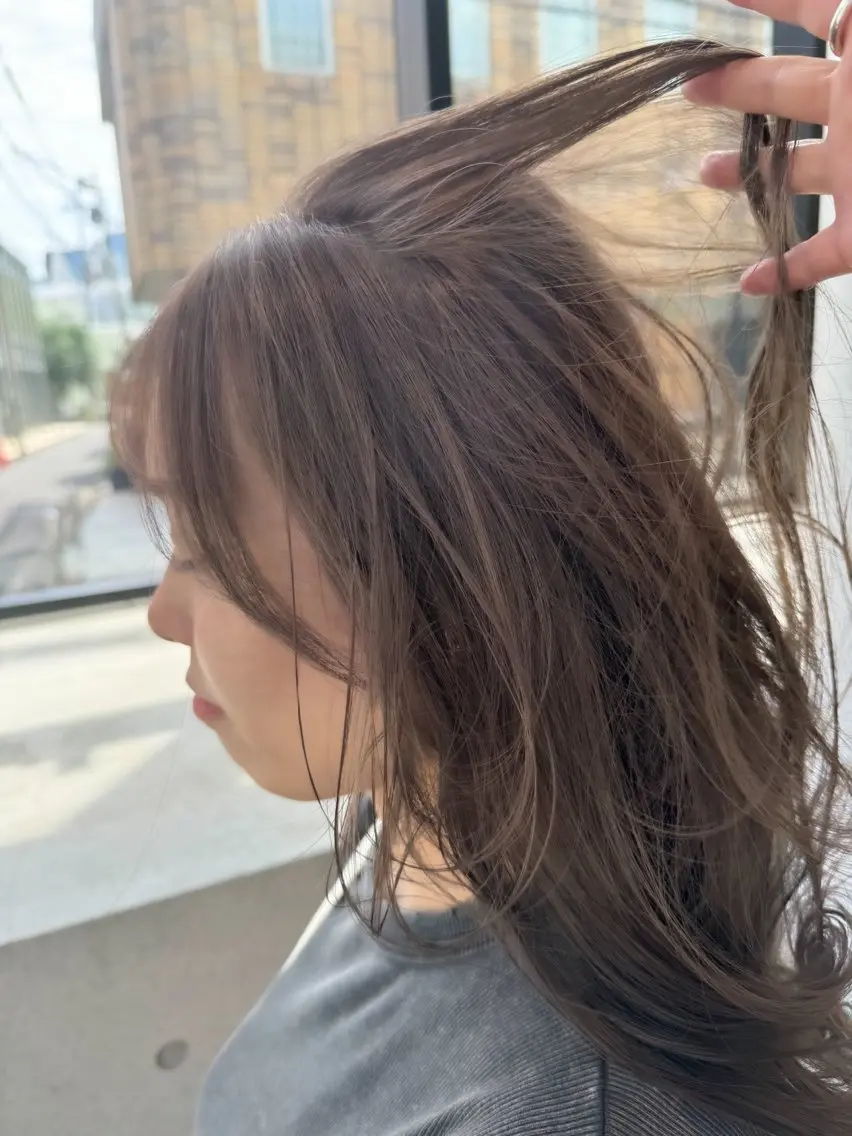 ミディアム カラー ヘアアレンジ ミニボブ/ブリーチ 🌈MISATOのヘアスタイル
