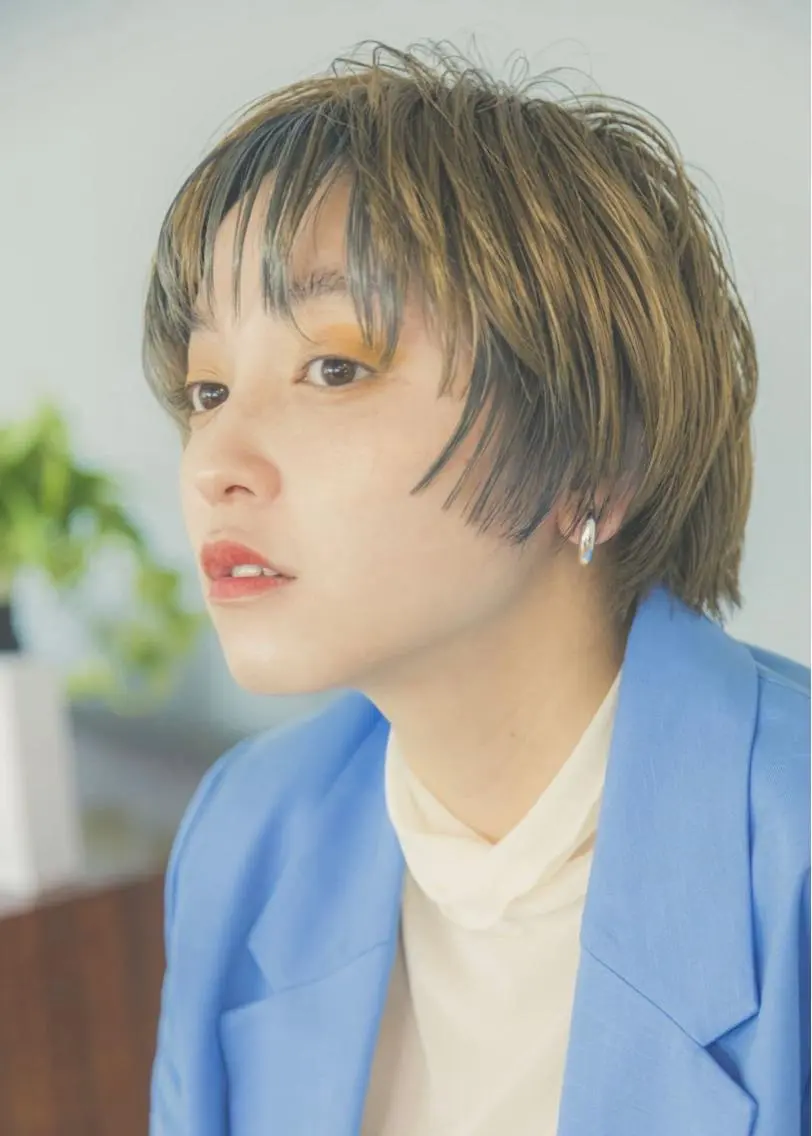 【ダメージレスカラー】カット＋カラー＋前処理トリートメントの写真