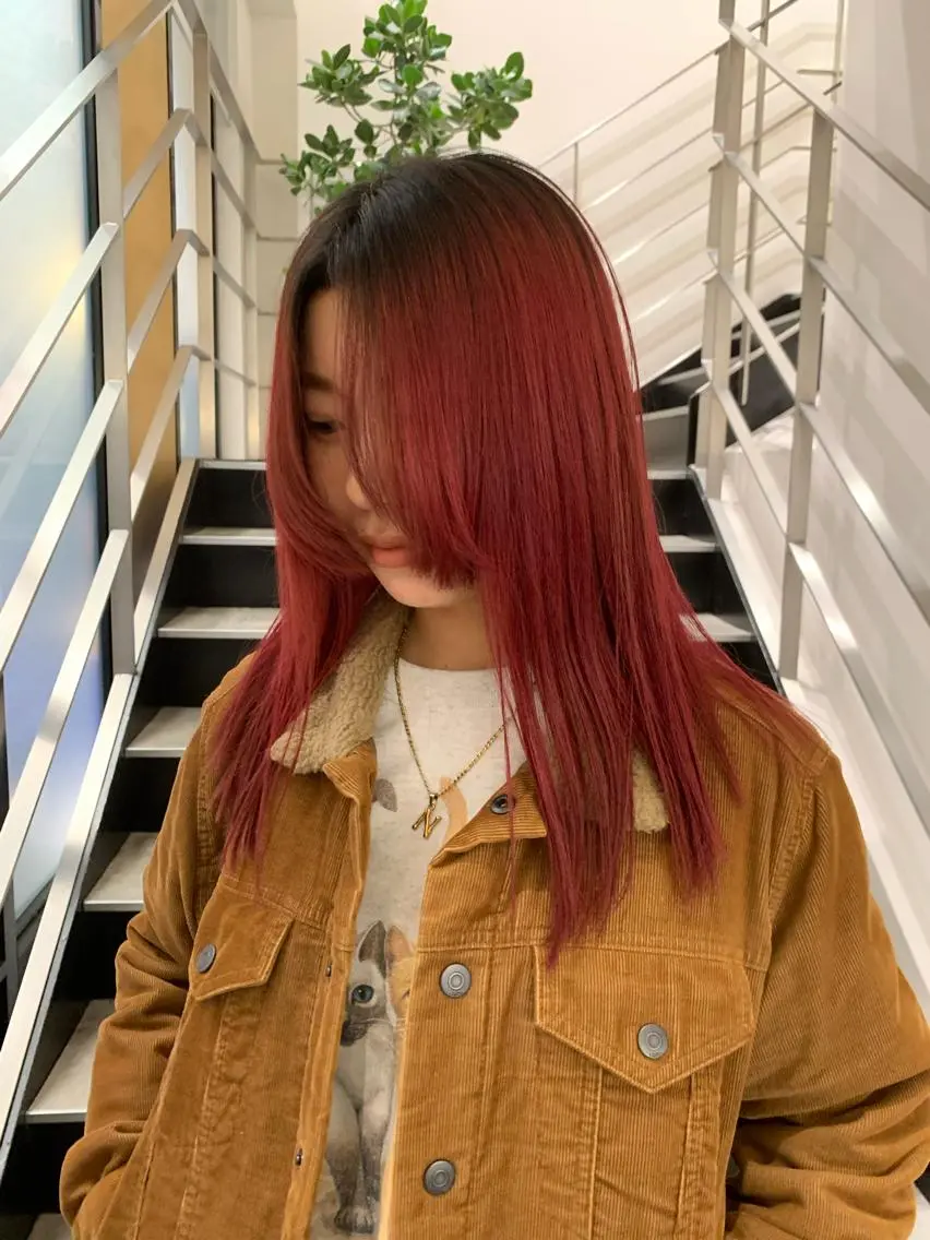 🔥1日1名様限定🔥カット+ブリーチ+ヘアカラー（似合わせスタイリング付き）💫✨の写真