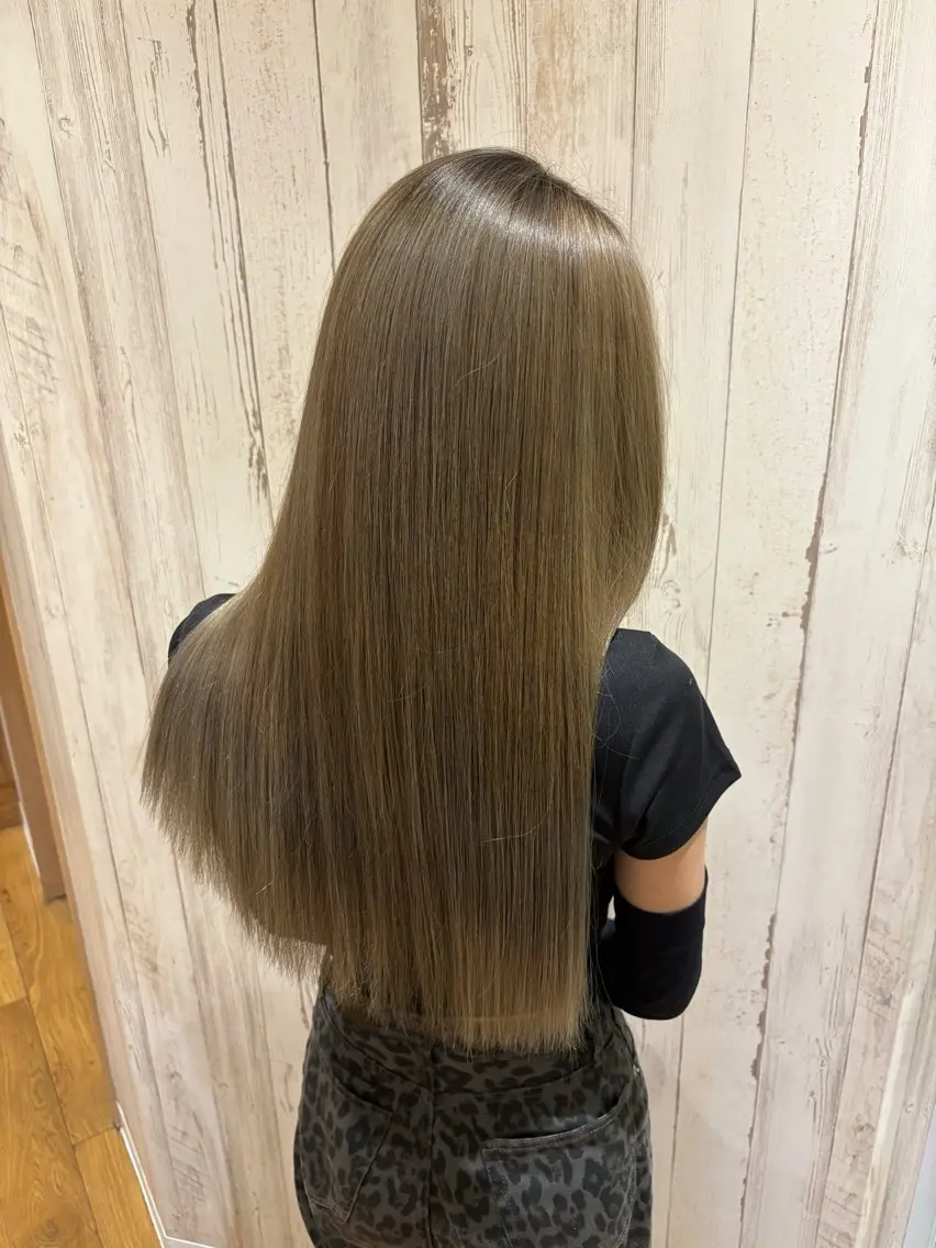 ロング カラー ヘアアレンジ 透明感カラー カット ヘアカラー 【暗め透明感カラー】 【インナー】小島良太のヘアスタイル