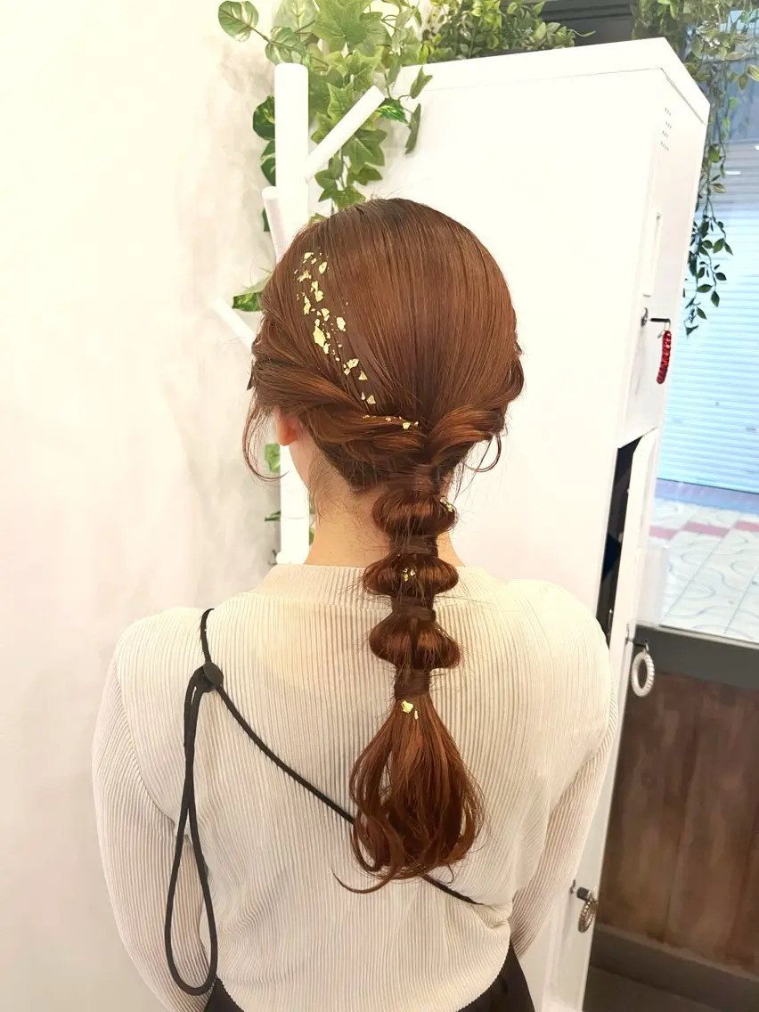 ヘアアレンジ RE -NAのヘアスタイル