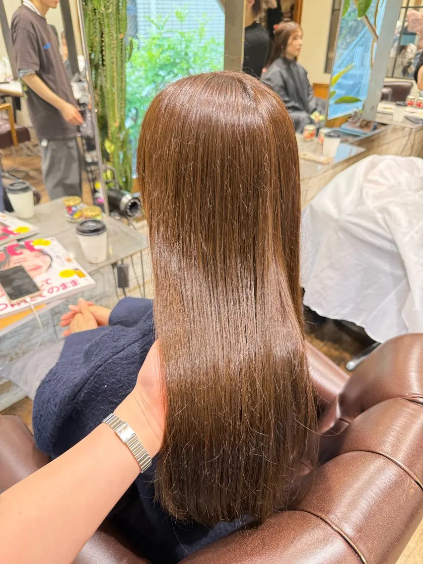 セミロング パーマ無料モデル様 募集中💖ゆりのヘアスタイル