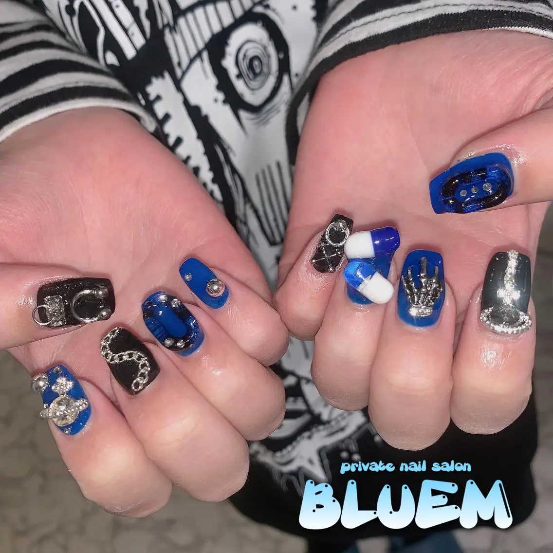 ネイル ハンドネイル BLUEM なな🐶のネイルデザイン