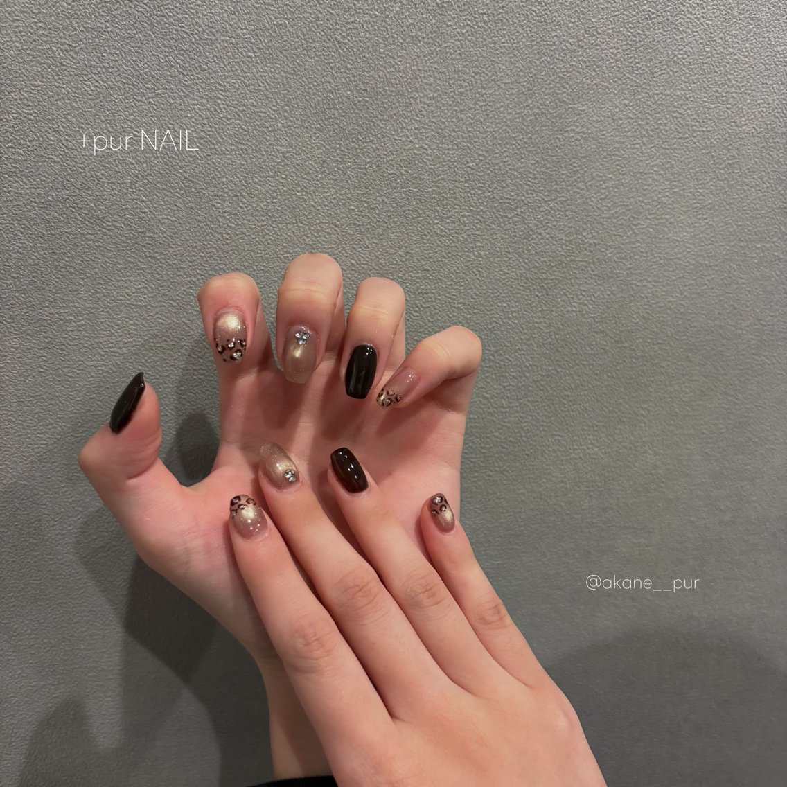 ネイル ハンドネイル +pur nailのネイルデザイン