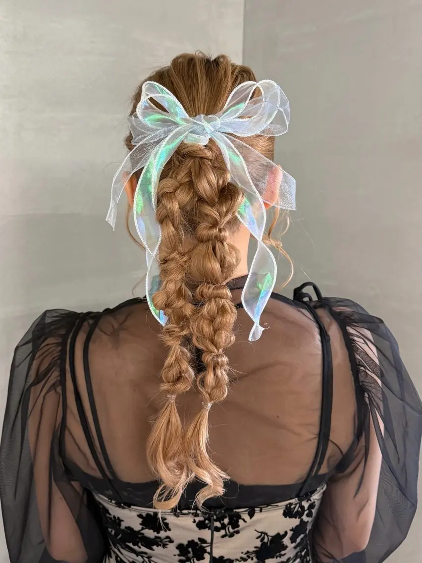 ロング ヘアアレンジ 結婚式・ブライダル ヘアセット いとう まいこのヘアスタイル