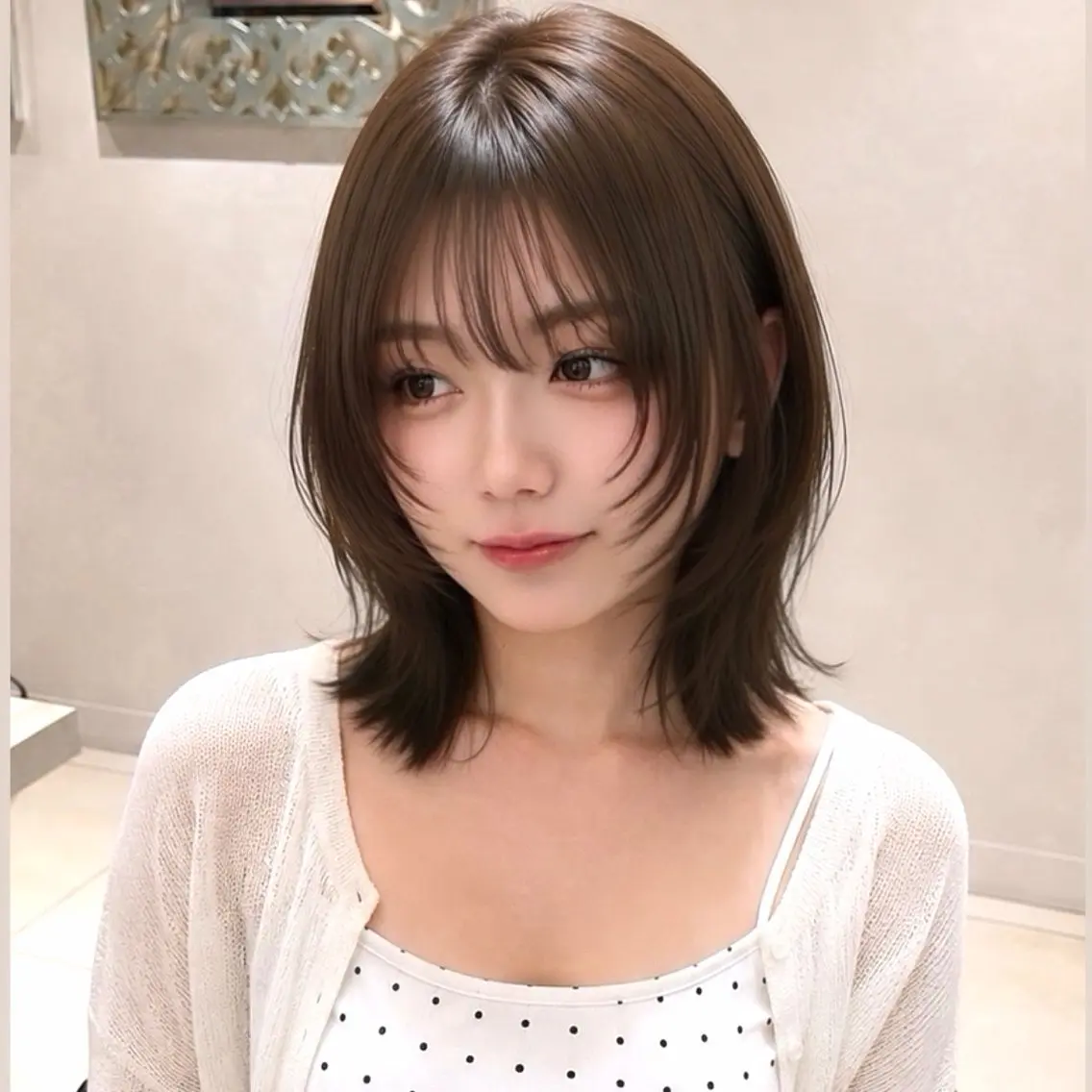 ショート カラー ボブレイヤー ボブ レイヤーカット カット ヘアカラー トリートメント レイヤー×髪質改善 🌀渋谷 KANAのヘアスタイル