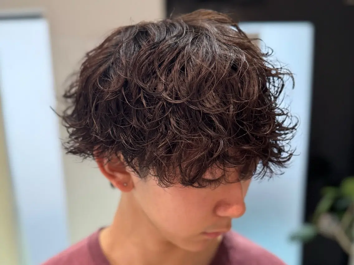 メンズ カット パーマ 大宮/メンズパーマ 関勇也のヘアスタイル