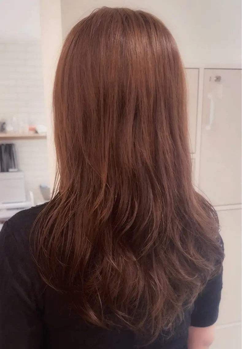 ロング トリートメント abilita runaのヘアスタイル