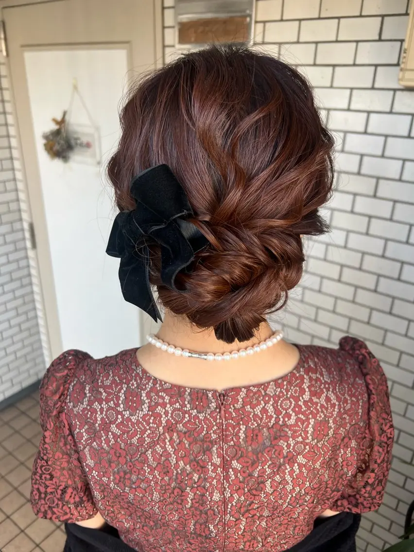 ヘアアレンジ ヘアセット 大人可愛いヘアメイク 💋🧚♀️しずかのその他イメージ