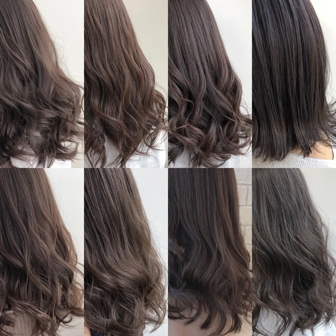 セミロング カラー グレージュ 【透明感、艶髪】西村 有司のヘアスタイル