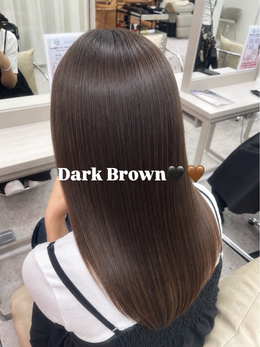 セミロング カラー カット ヘアカラー トリートメント COCO reiのヘアスタイル