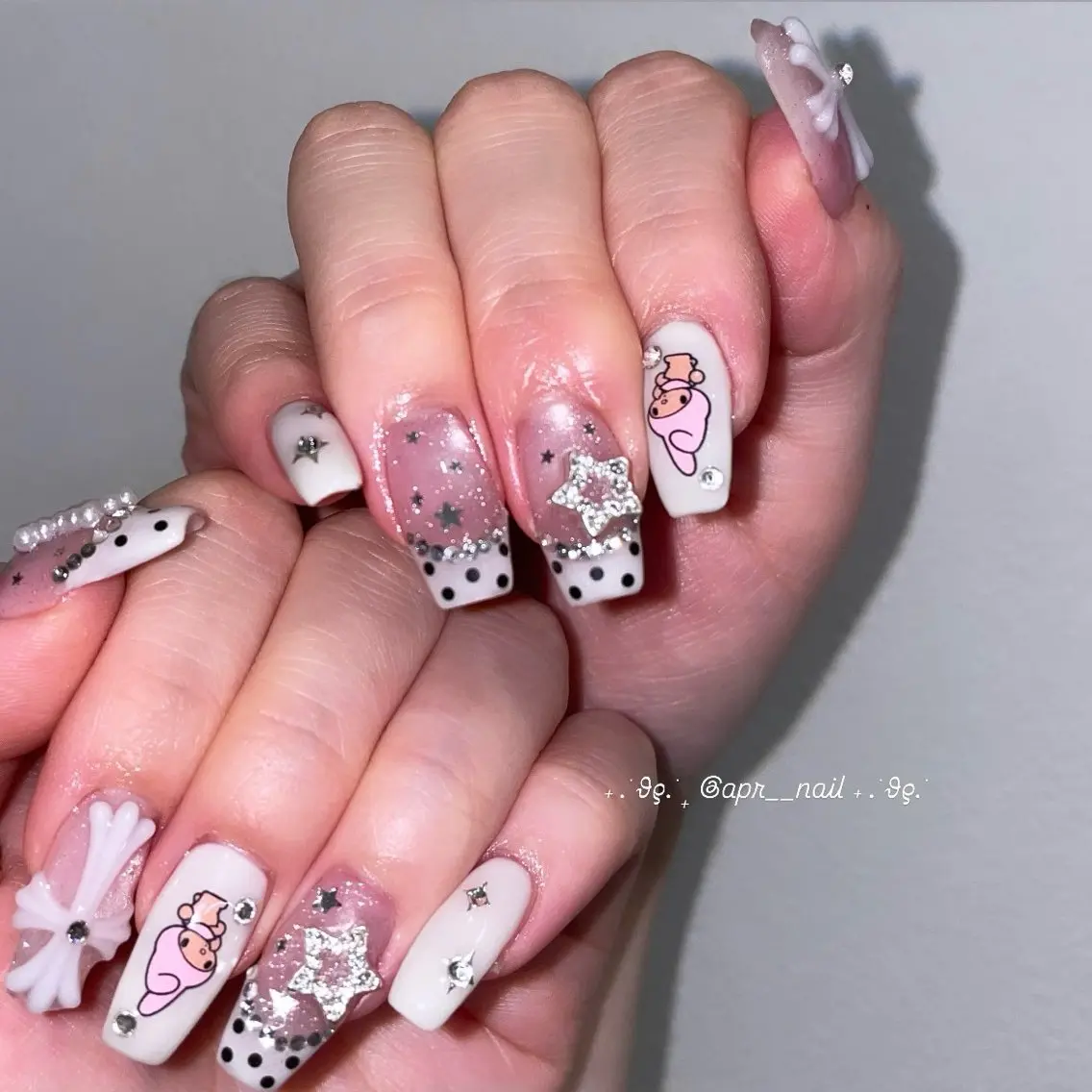 ネイル ハンドネイル Nailsalon apricotのネイルデザイン