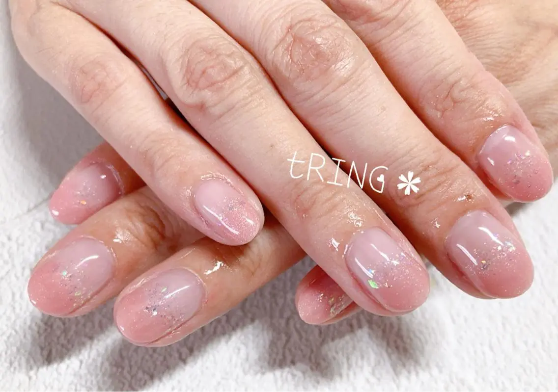 ネイル ハンドネイル tRING* しいの木台のネイルデザイン