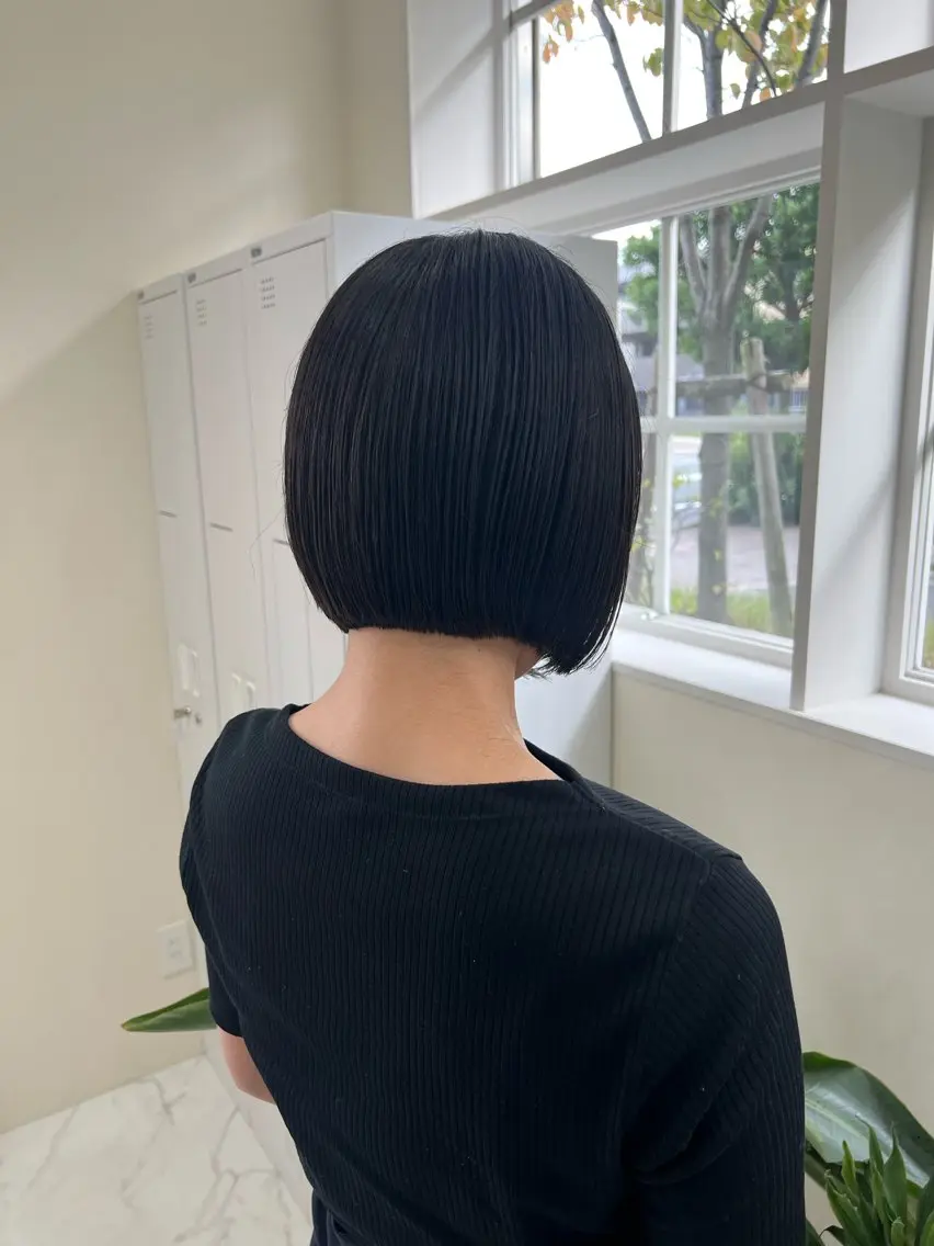 ショート カラー ボブ 似合わせカット カット ヘアカラー トリートメント YUUKI/ミニボブ ボブ/髪質改善のヘアスタイル