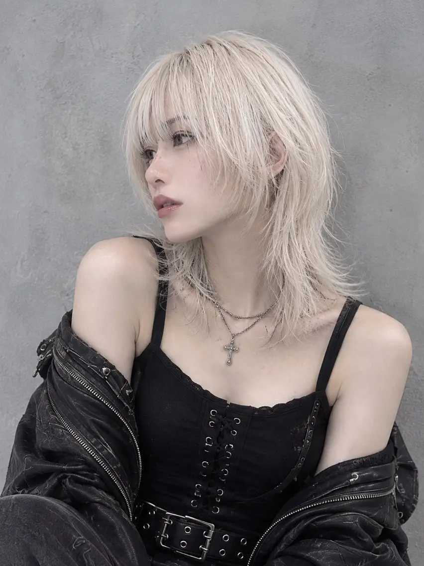 ミディアム カラー カット ヘアカラー 韓国ウルフ/エクステ /美髪/tomokiのヘアスタイル