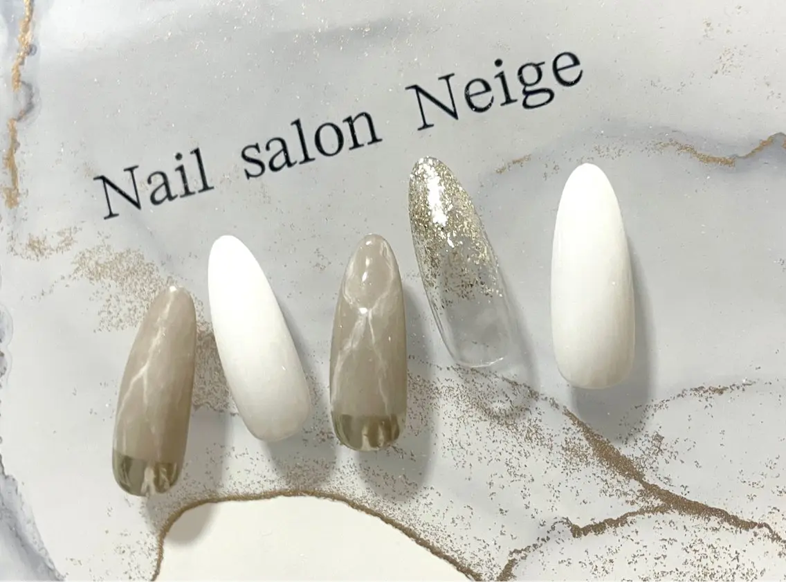 ネイル Neige‪𓂃ai ＊梅津 / 松尾のネイルデザイン