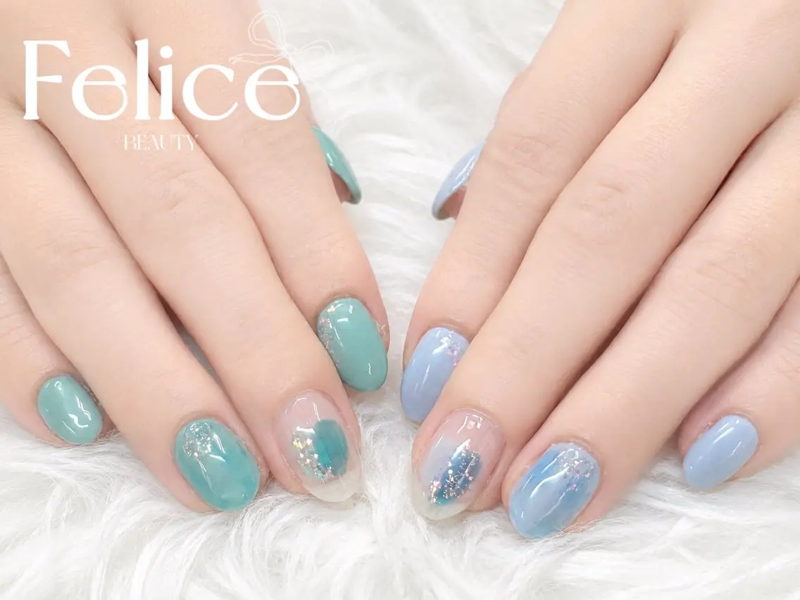 ネイル ハンドネイル Haruna Felice 春日部のネイルデザイン