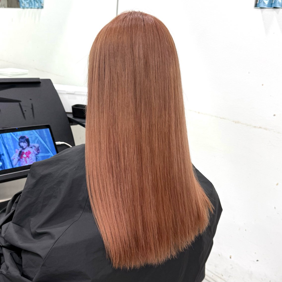 ロング カラー ヘアカラー Runa/心斎橋 /ハイトーンのヘアスタイル