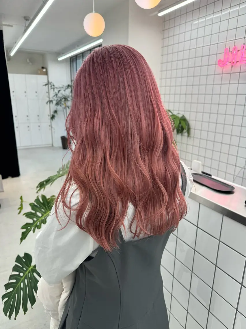 カラー 矢場町/暖色 /chinatsuのヘアスタイル