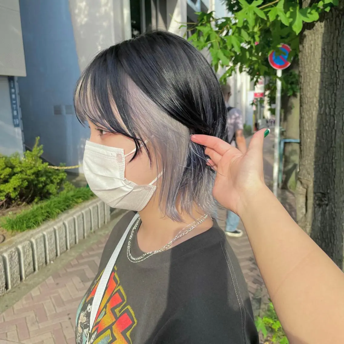 ショート カラー ゆう🫧 透明感/ハイトーンのヘアスタイル