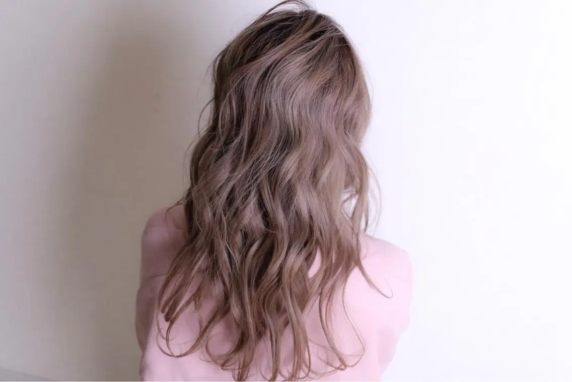 ロング カラー &.TIGRE 永野成知のヘアスタイル