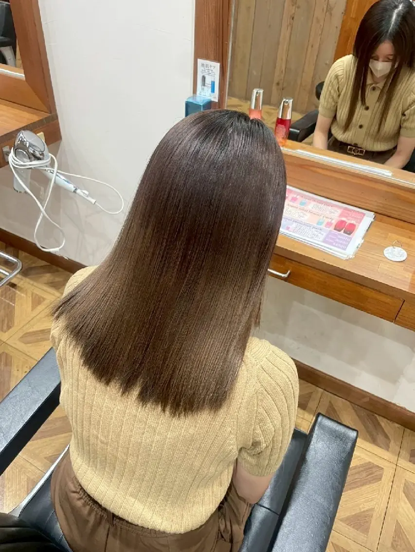 カラー ✨髪質改善✨艶カラー 松本将之進のヘアスタイル
