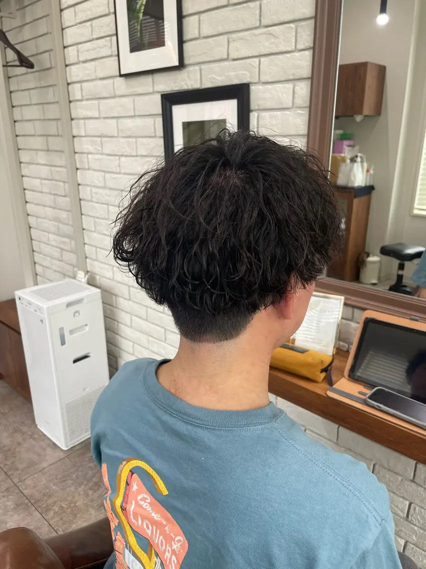 パーマ メンズ yu kiのヘアスタイル