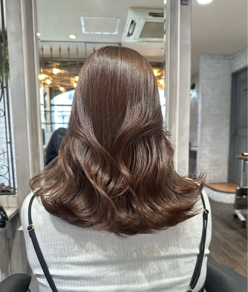 セミロング レイヤーカット 🌻AOI🌻のヘアスタイル