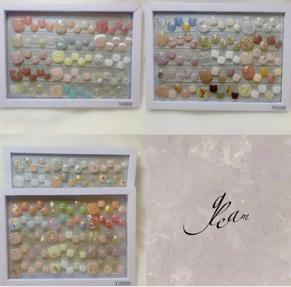 Foot Design Course ❇︎ ︎パラジェル❇︎ オフなし（¥8000、¥8500、¥9000）の写真