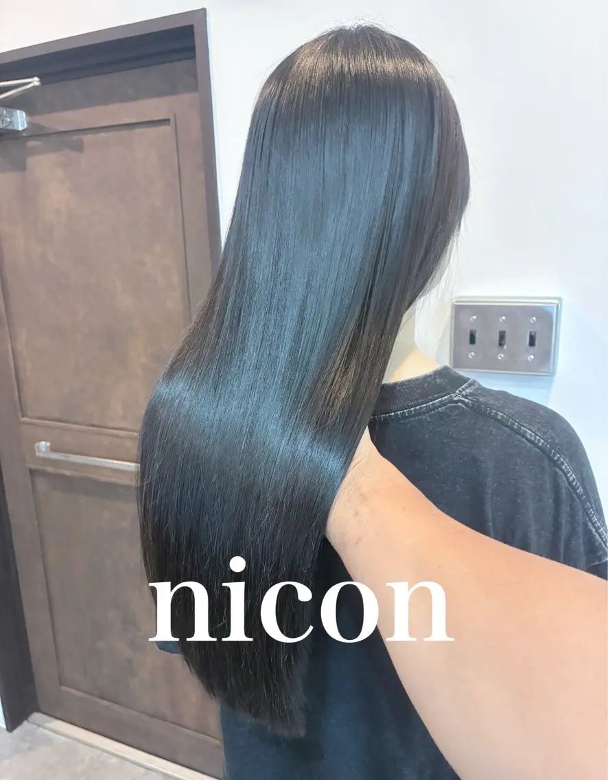 ロング カット ヘアカラー トリートメント 髪質改善 髪質改善カラーのヘアスタイル