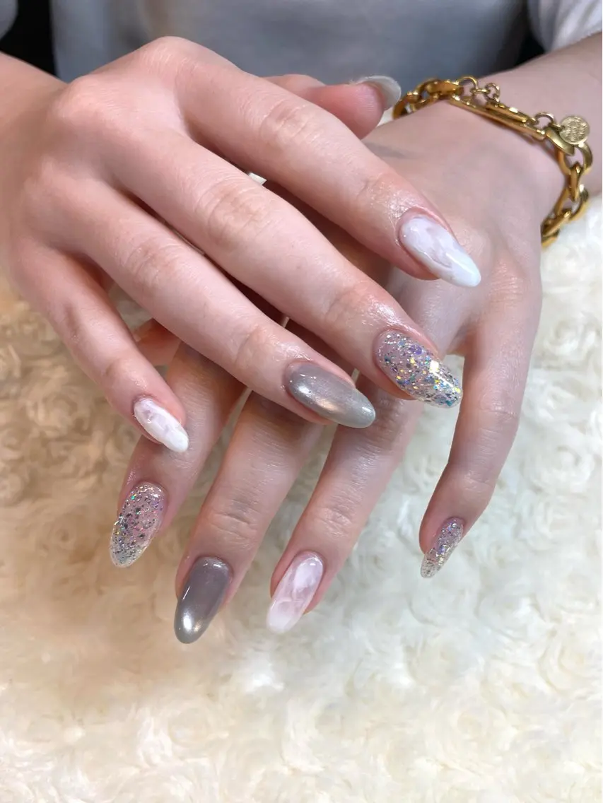 ネイル ハンドネイル フットネイル aime Ayanoのネイルデザイン