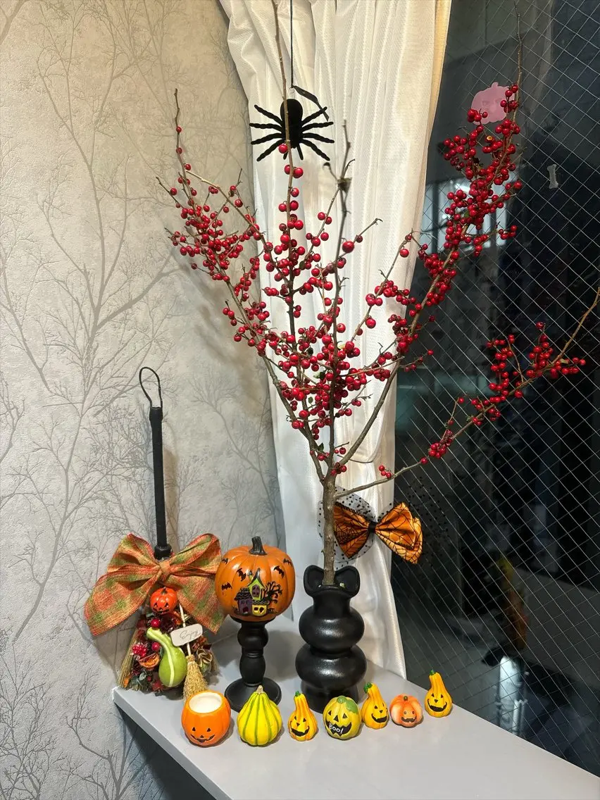 ネイル ハロウィン 韓国ネイル マグネットネイル 持ち込み KOTORA NAILのネイルデザイン