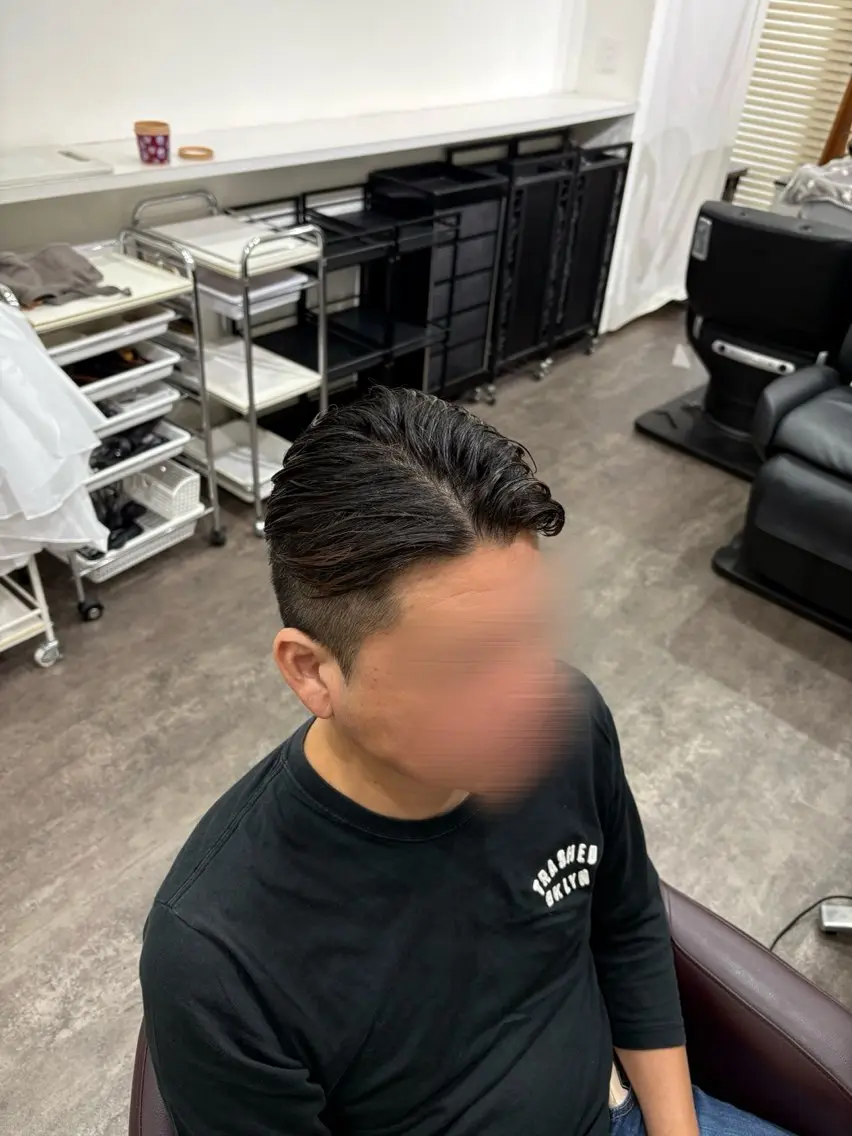 ショート メンズ カット 大竹 遥人のヘアスタイル